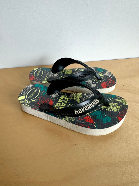 Havaianas Star Wars Sandals / 9 Toddler