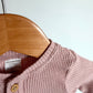 Waffle Blush Bodysuit / 6m