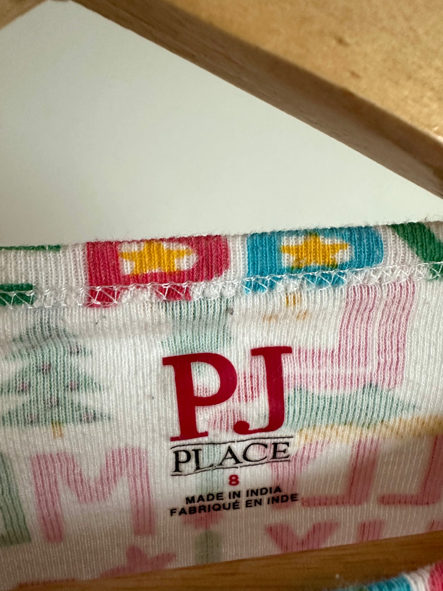 Holiday Words PJ Top / 8 years