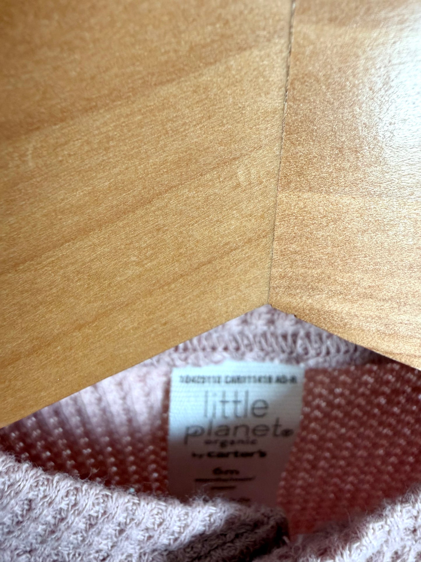 Waffle Blush Bodysuit / 6m