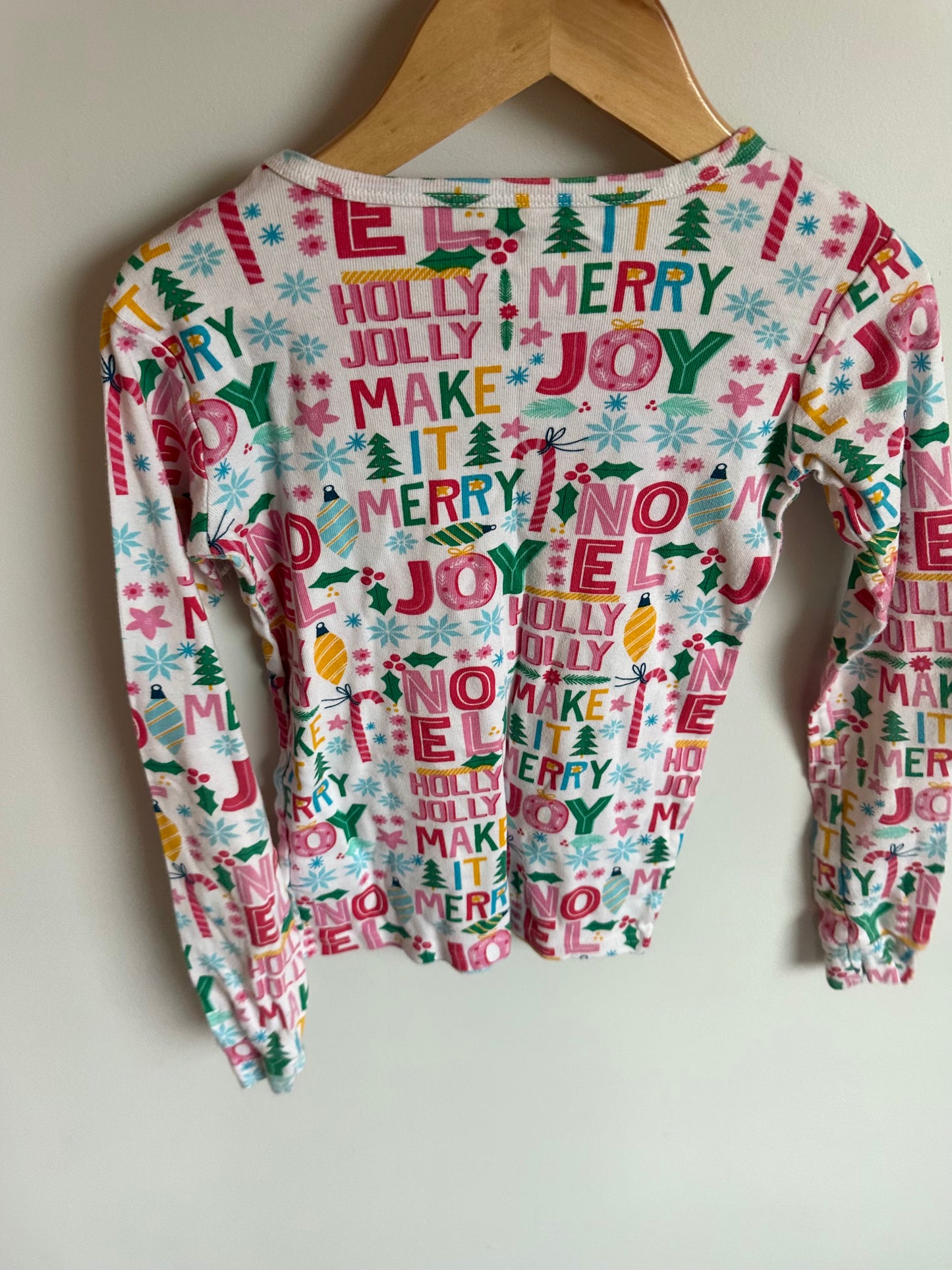 Holiday Words PJ Top / 8 years