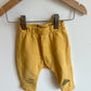 Zara Yellow Pants with Leg Symbols / 9-12m