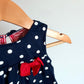 Polka Dot + Stripes Bodysuit / 6-9m