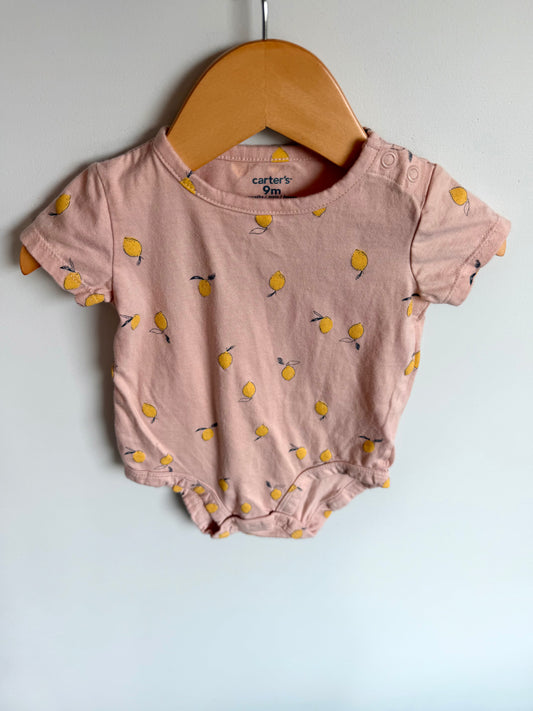 Lemon Pink Bodysuit / 9m