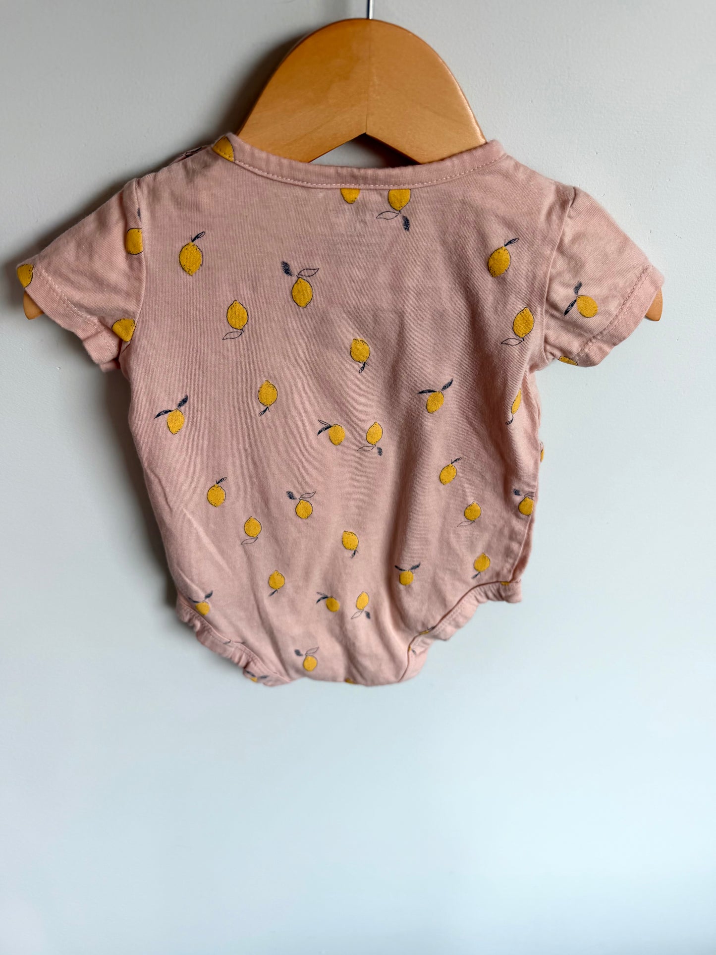 Lemon Pink Bodysuit / 9m