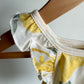 Lemon Ruffle Sleeve Tank Top / 18m