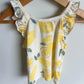 Lemon Ruffle Sleeve Tank Top / 18m