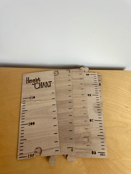 Height Wood Chart (No Shipping)