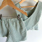 Teddy Little Sage Gingham Honey Set (New Retail Item) / 3-5 years