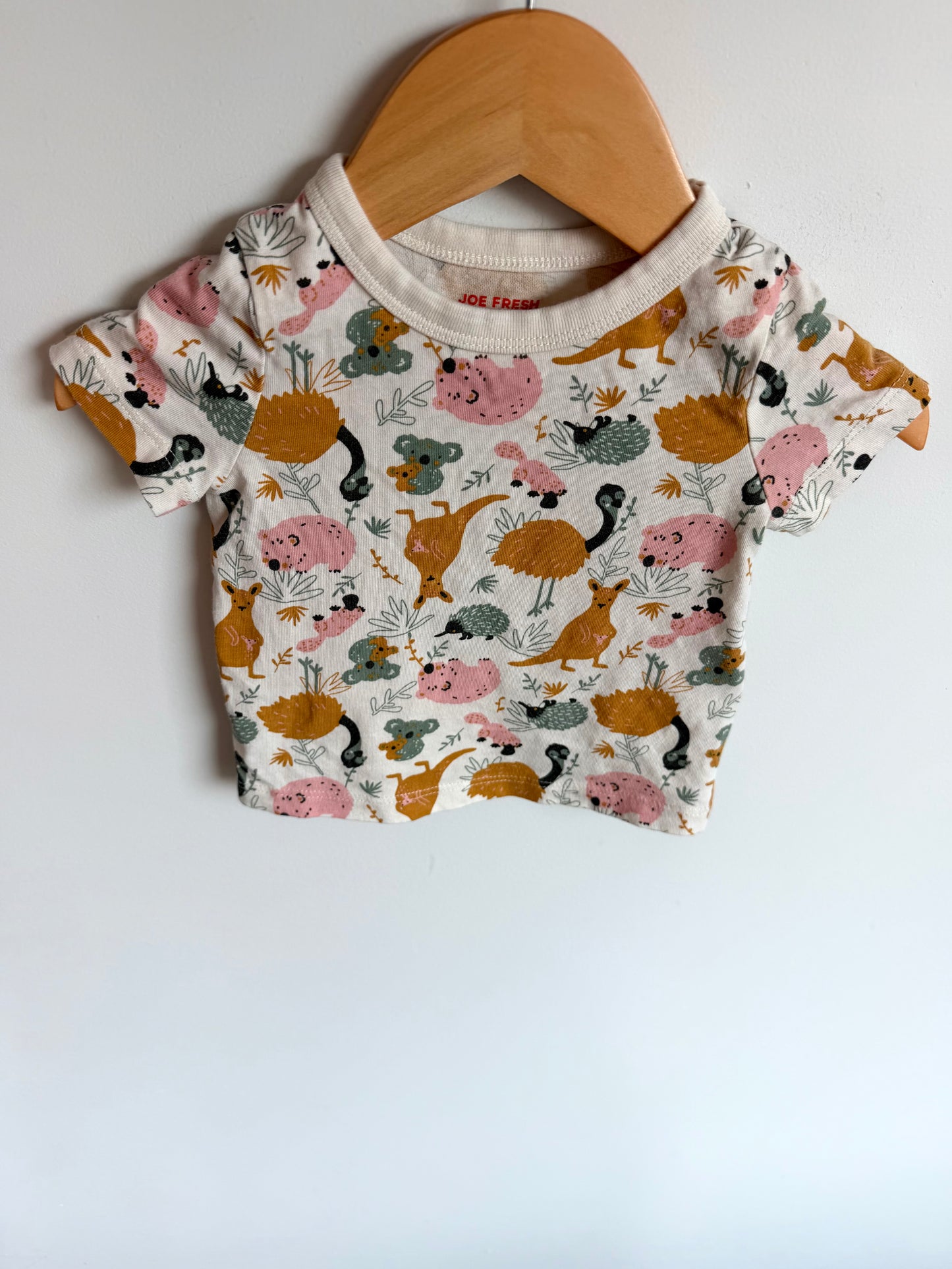Australian Animals Top / 3-6m