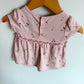 Cherry Ruffle Middle Top / 3-6m