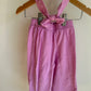 Pink Headband + Wide Leg Pants Set / 12-18m