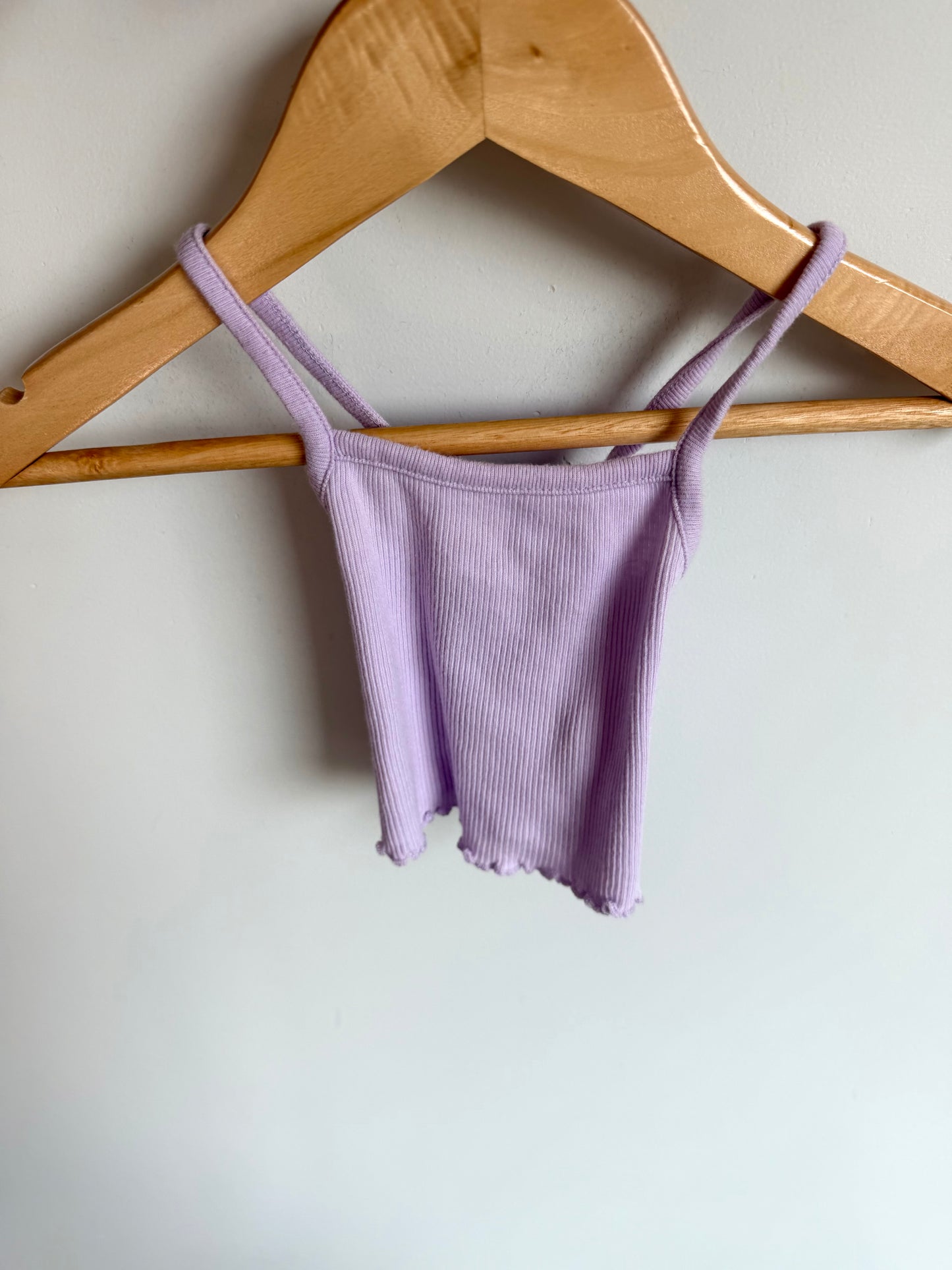Gap Periwinkle Ruffle Top / 0-3m