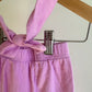 Pink Headband + Wide Leg Pants Set / 12-18m