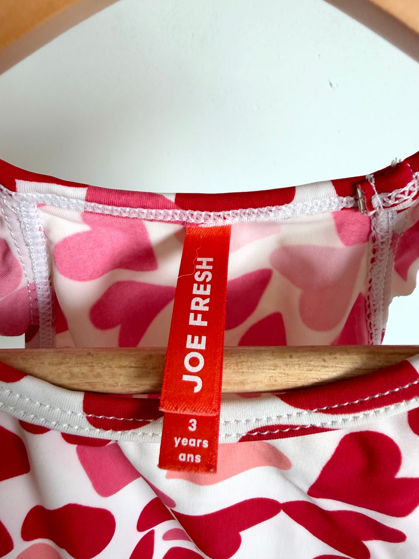 Heart Swim Top / 2-3T