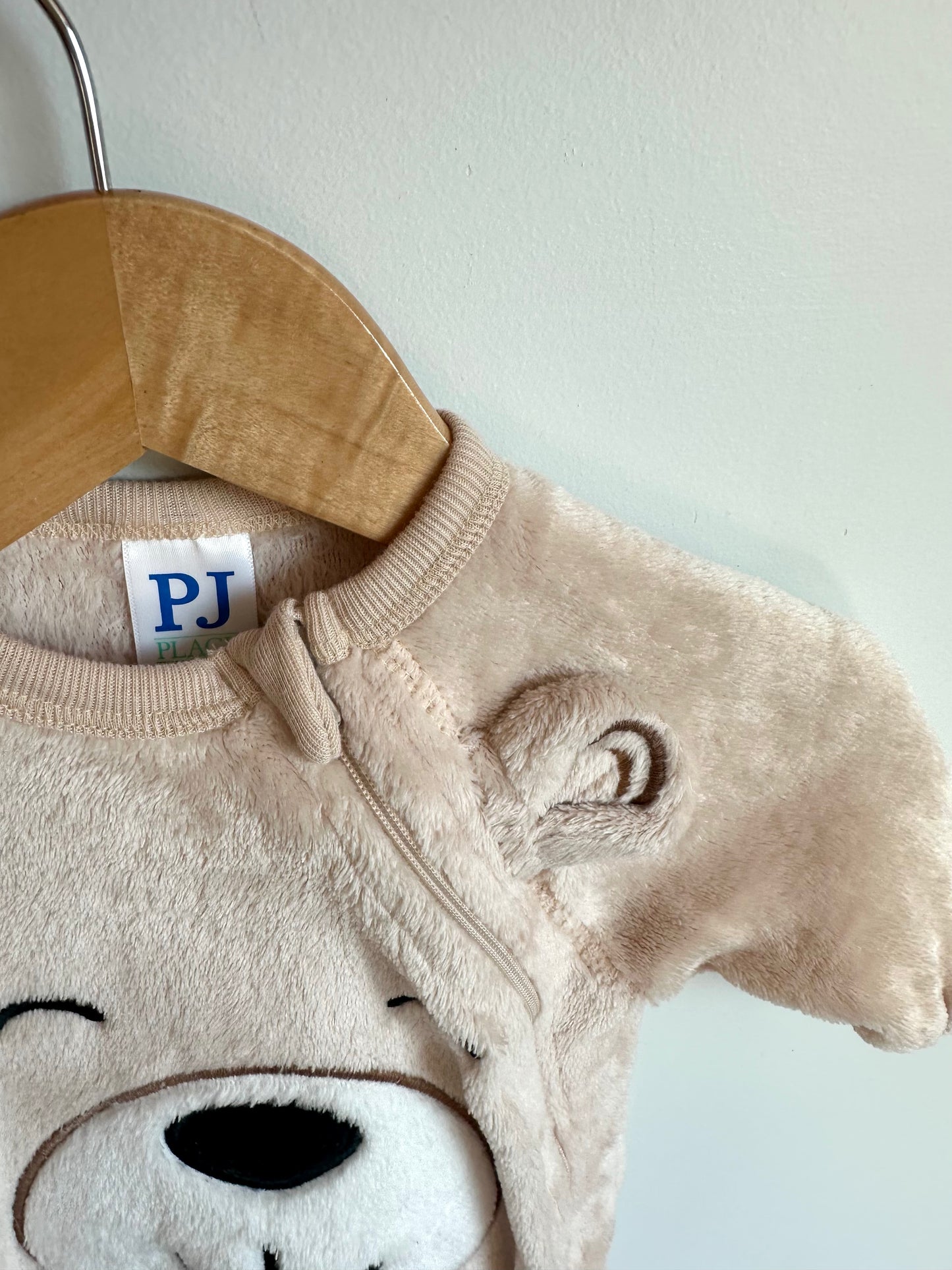 Bear Fleece Sleeper / 3-6m