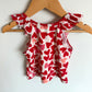 Heart Swim Top / 2-3T