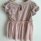 Pink Velvet Dress / 18-24m