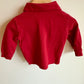 Red Collared Long Sleeve / 9-12m