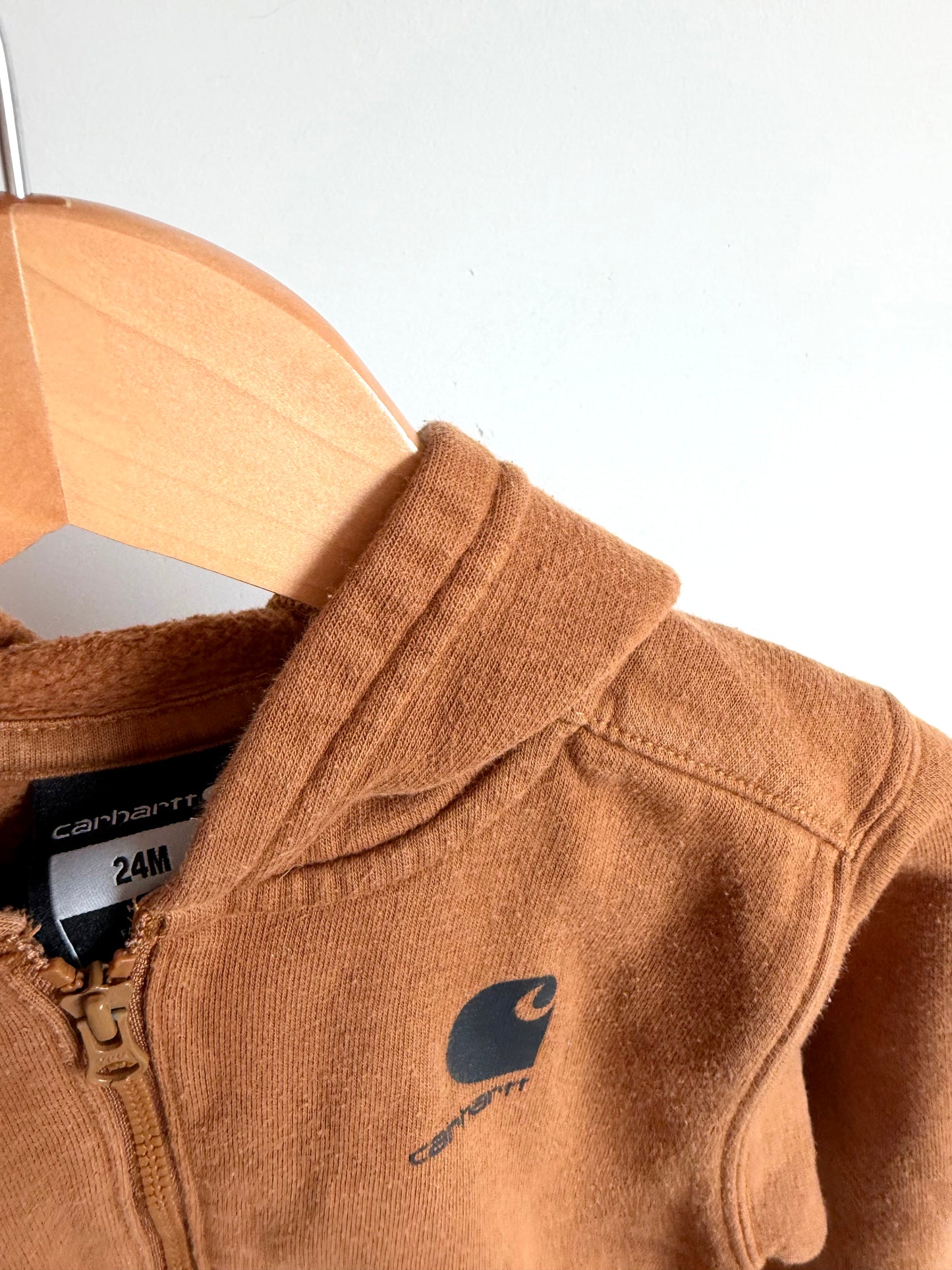 Carhartt Tan Half Zip Sweater / 24m