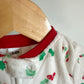 Mistletoe Fleece Sleeper / 3-6m