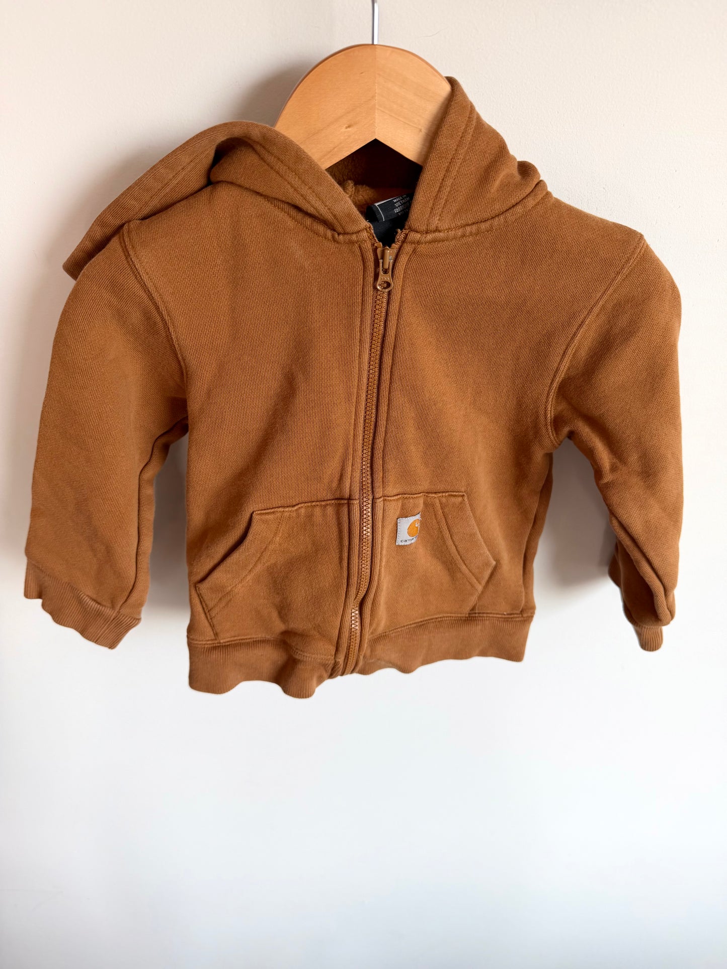 Carhartt Tan Zipper Sweater / 24m
