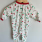 Mistletoe Fleece Sleeper / 3-6m