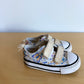 Converse Floral Butterfly Velcro Shoes / Size 5 Toddler