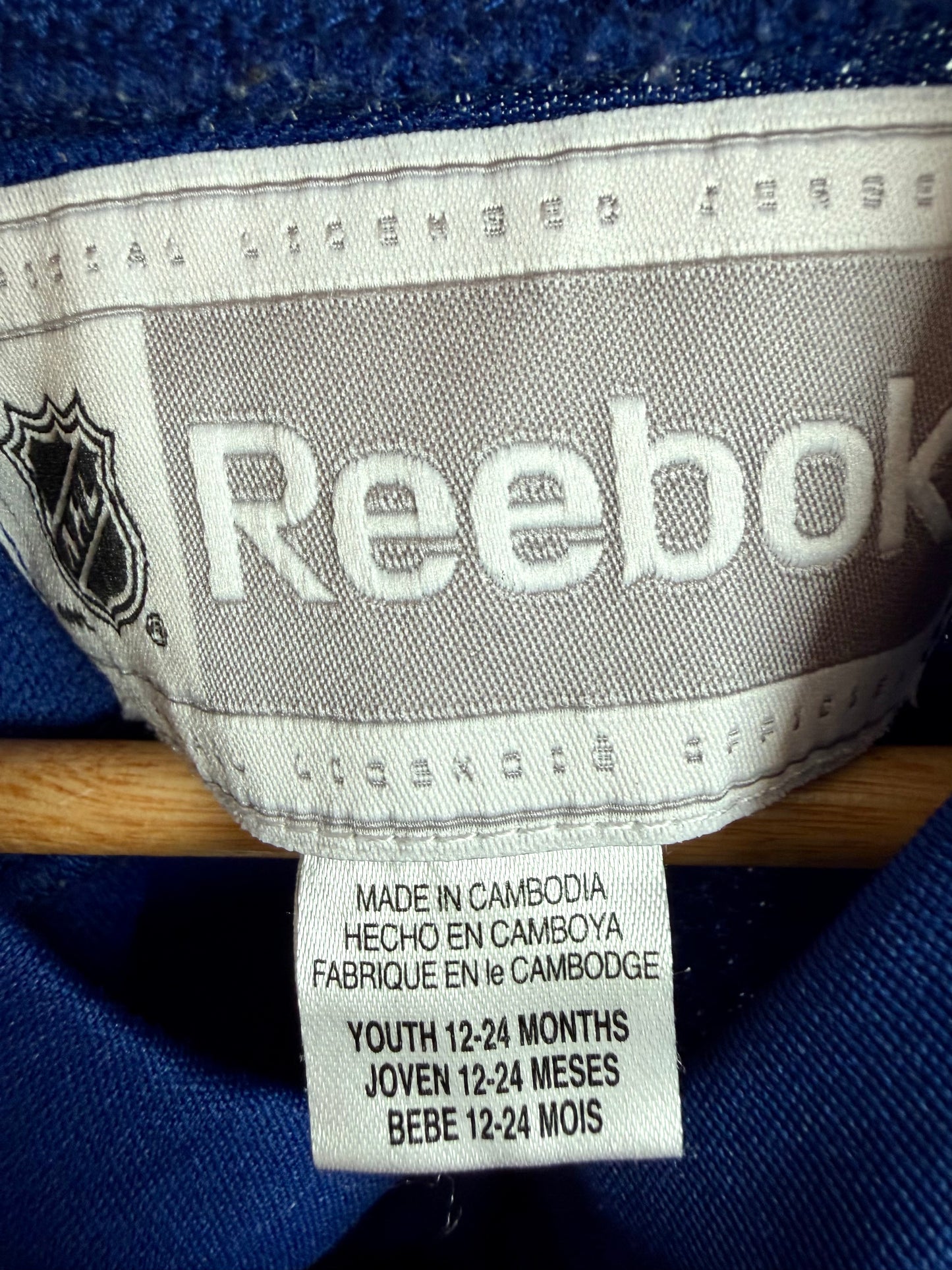 Canucks Vancouver Jersey / 12-24m