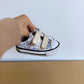 Converse Floral Butterfly Velcro Shoes / Size 5 Toddler