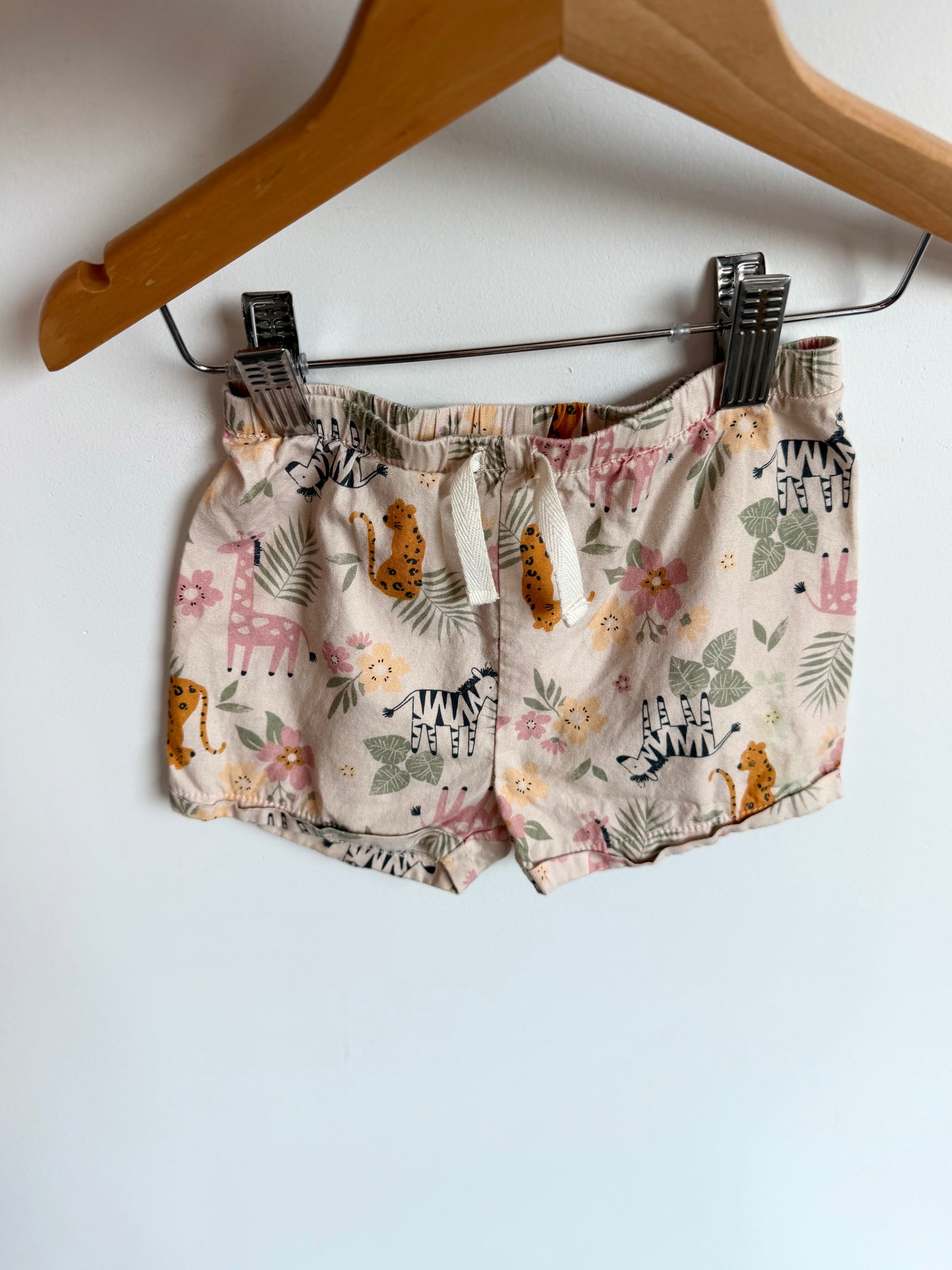 Zebra Cotton Shorts / 12m