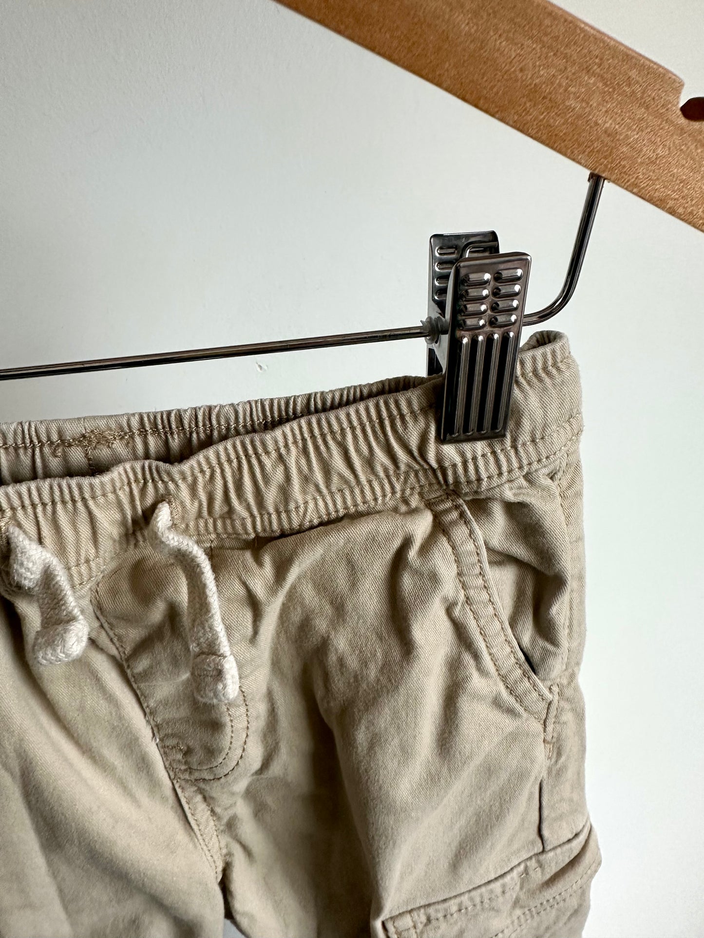 Tan Cargo Pockets Pants (PLAY) / 4T