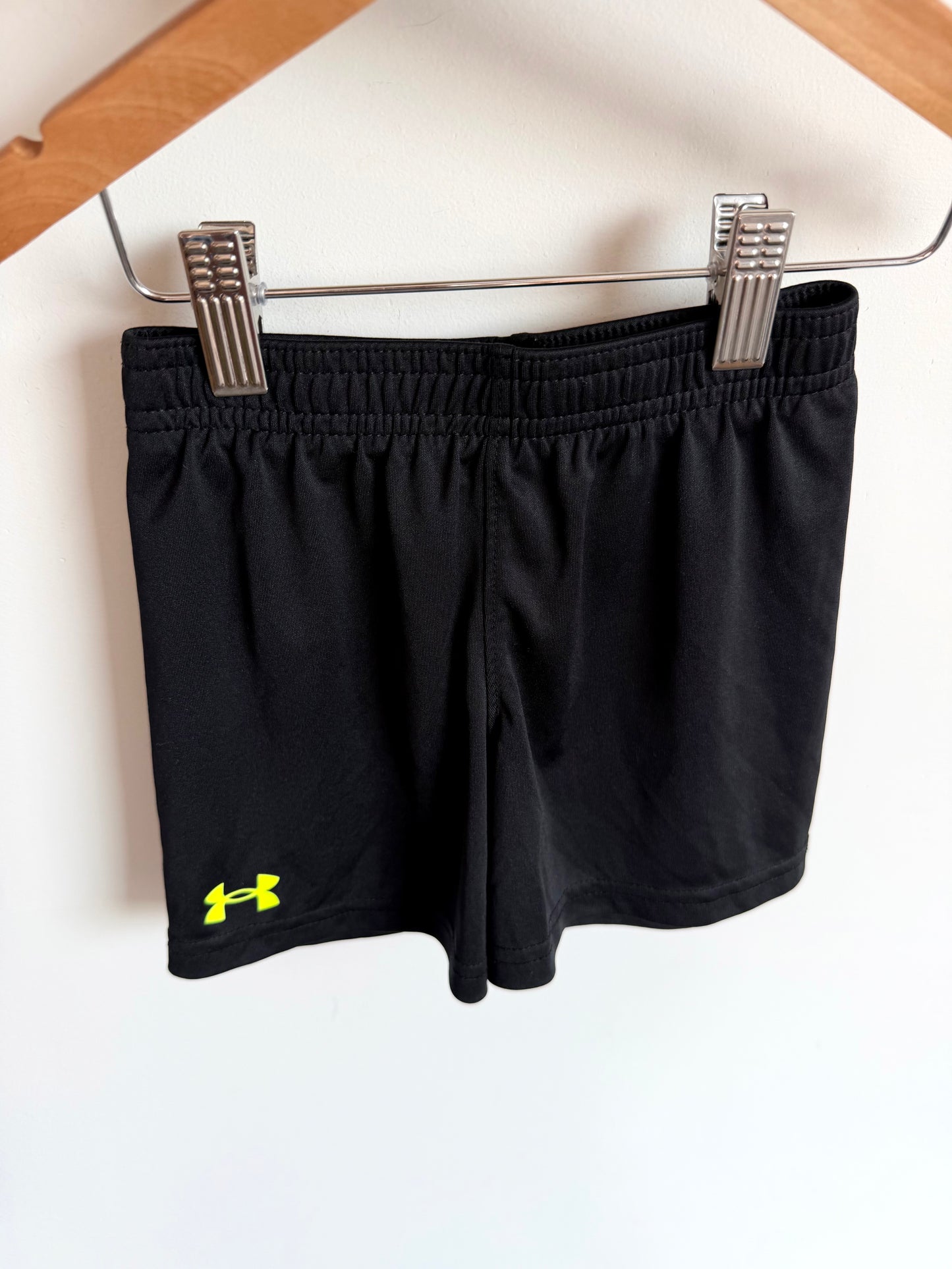 Under Armour Black Logo Shorts / 2T