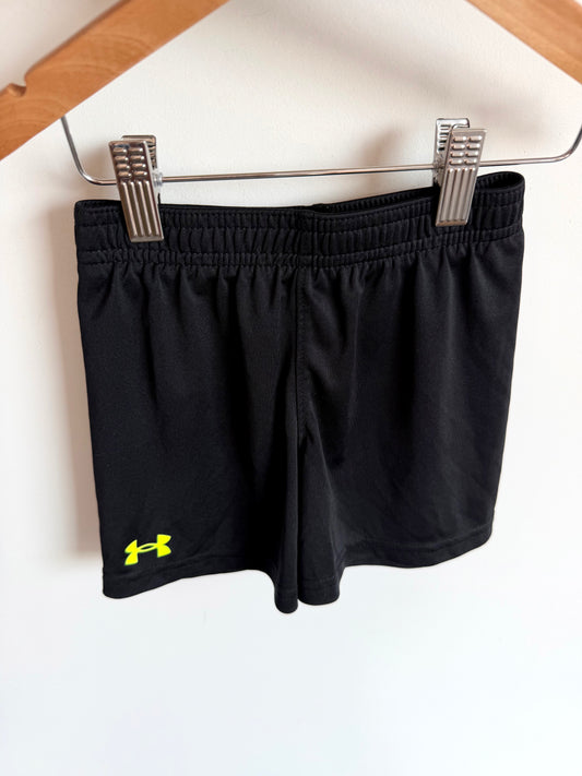 Under Armour Black Logo Shorts / 2T