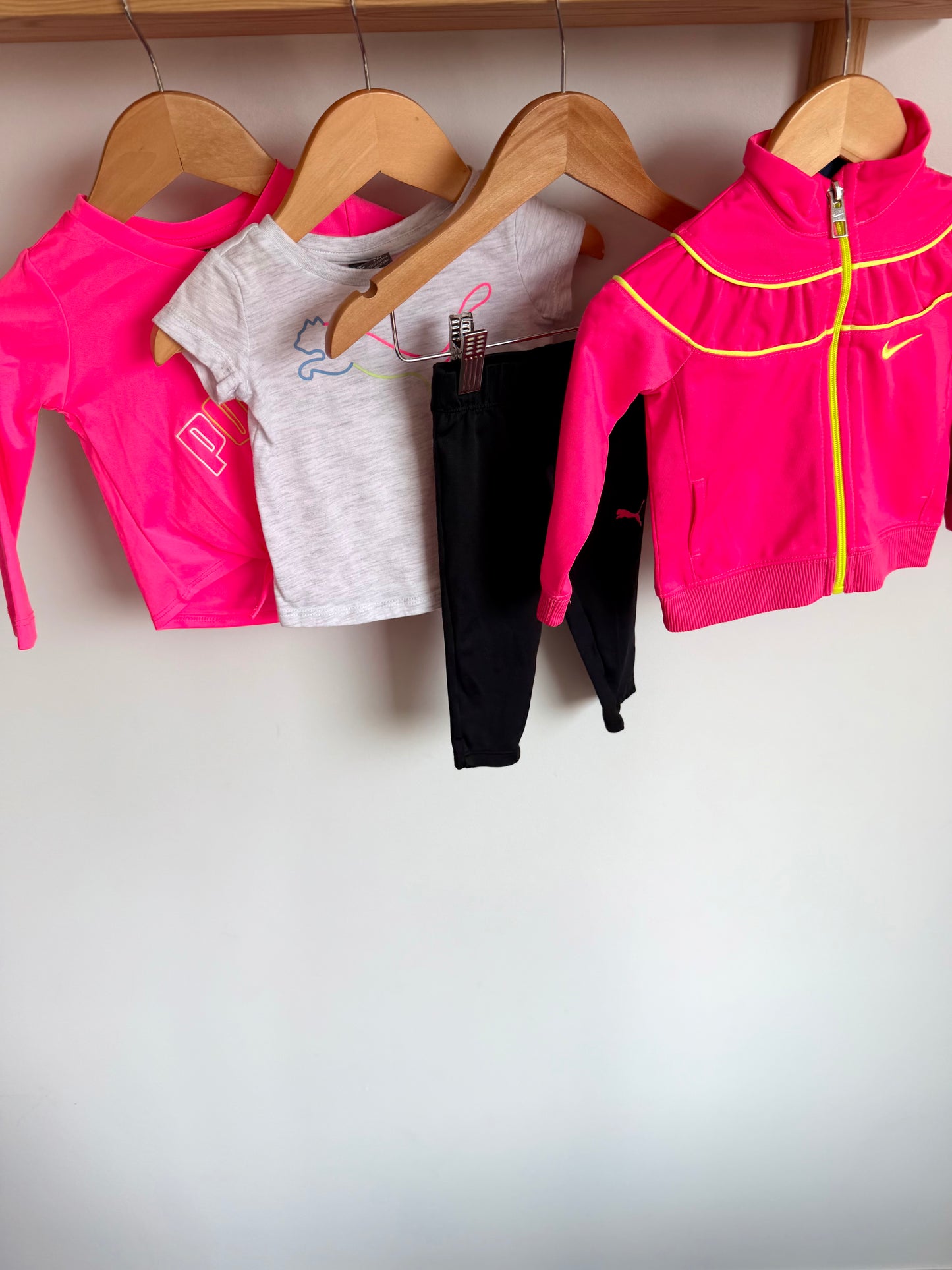 Puma Track Sweater, Top, T-Shirt & Pants Set / 6-9m