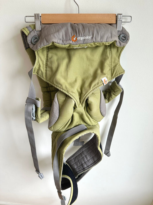 Green ErgoBaby 360 Four Position Carrier / 12-33lbs