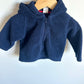 Navy Bear Fleece Sweater / 9m