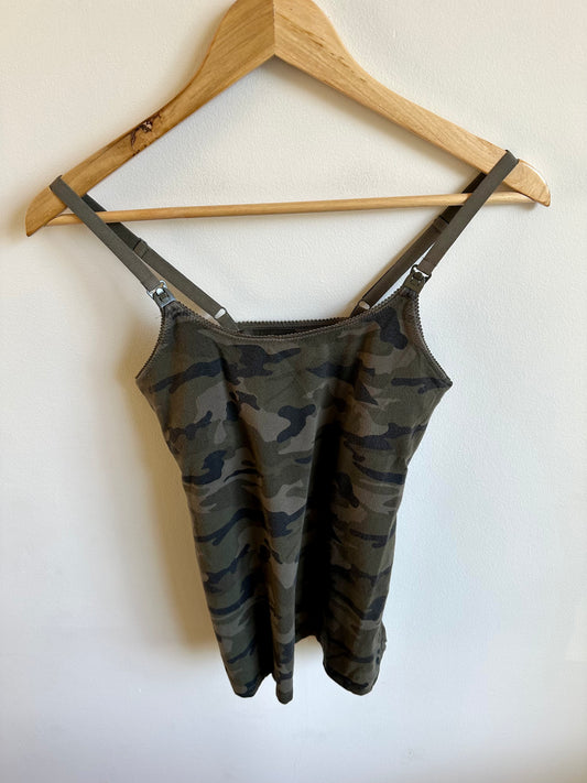 Camo Print Nursing Top / Sm