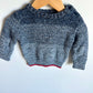 Grey Pull Over Sweater / 6-12m