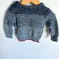Grey Pull Over Sweater / 6-12m