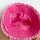 UV Skinz Pink Bucket Ruffle Hat (PLAY)  / 3T