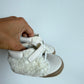 Cream Wooly Shoes / 3-6m