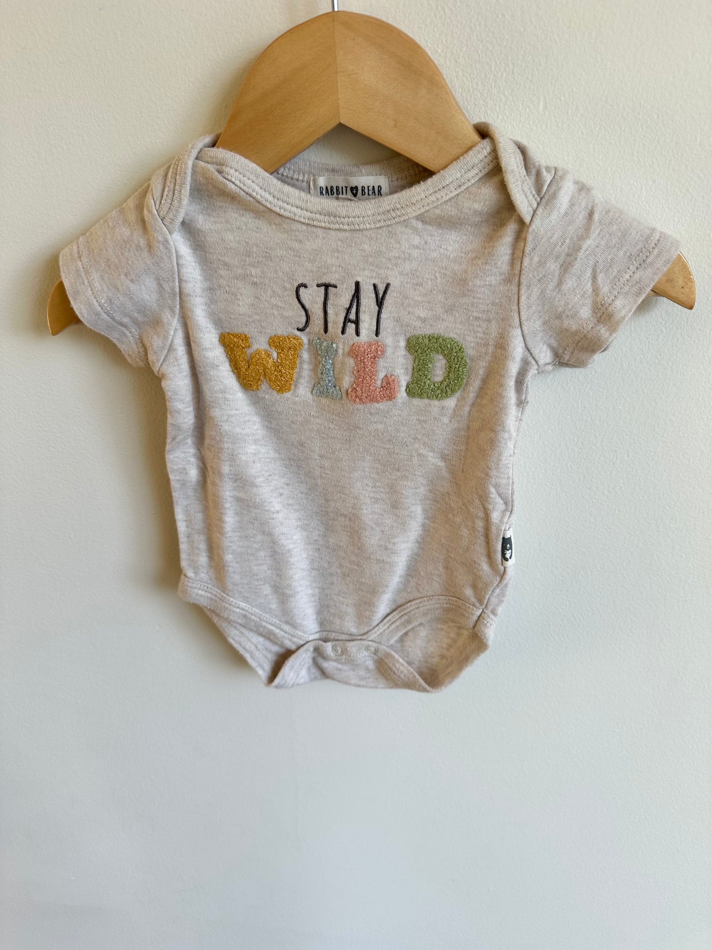 Stay Wild Bodysuit / 3-6m