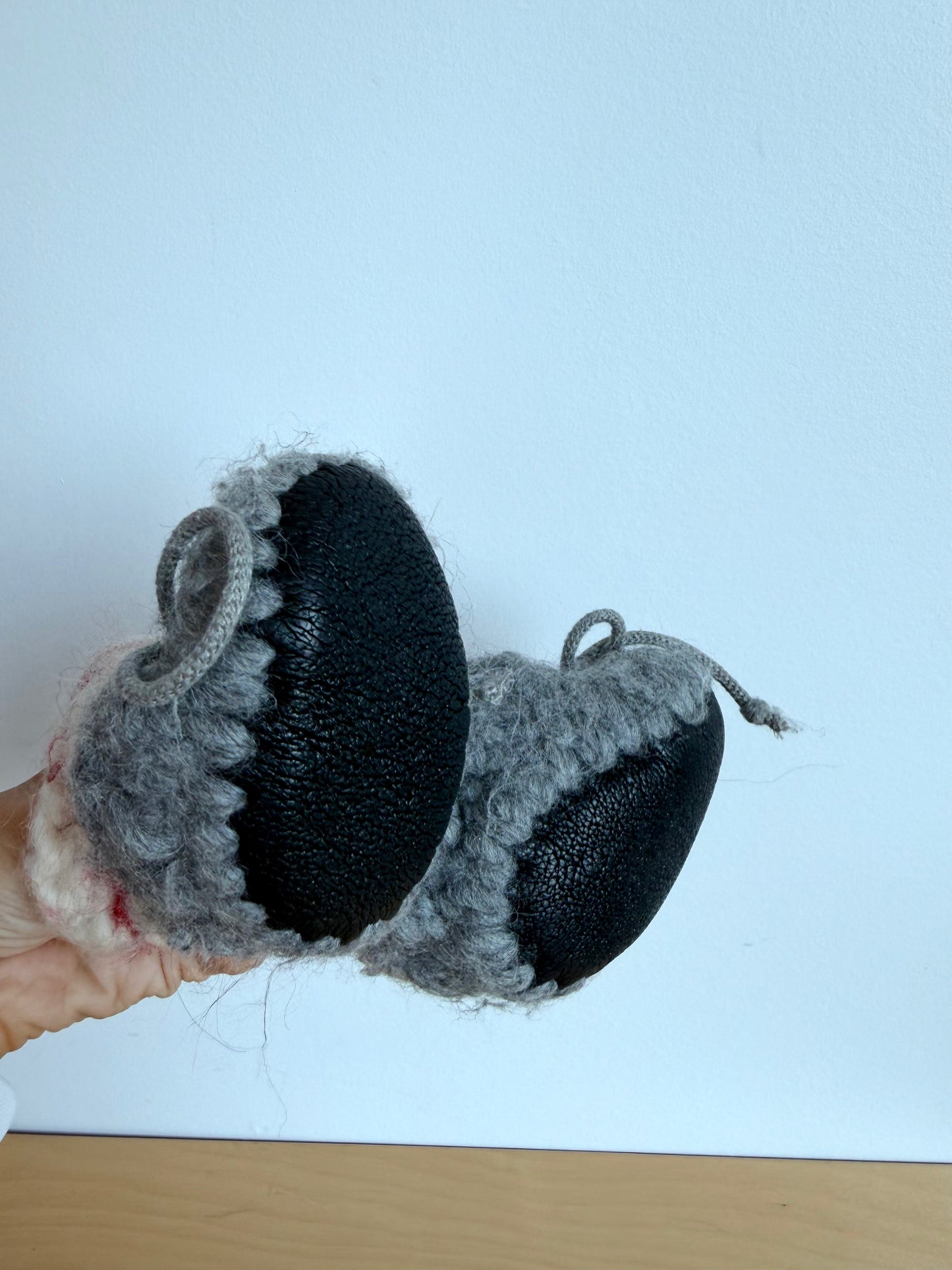 Merino Wool Slippers / 0-6m