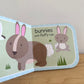 Touch and Feel Animals Board Book / 0-2 years