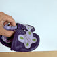 Butterfly Purple Soft Sole Shoes / 6-12m