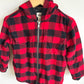 Hatley Red Plaid Coat / 4T