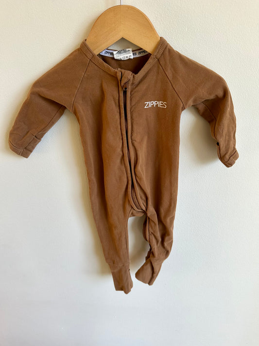 Zippies Brown Sleeper / 0-3m