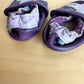 Butterfly Purple Soft Sole Shoes / 6-12m