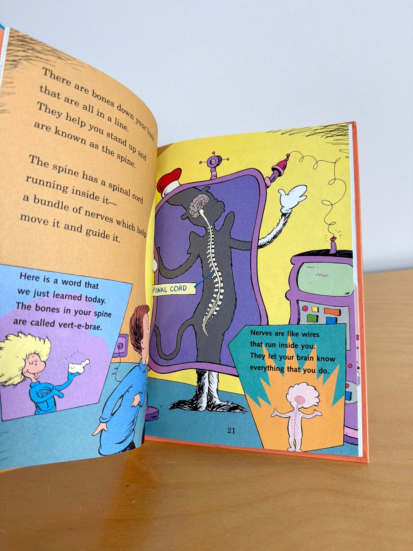 Cat in the Hat- Inside Your Outside! Hardcover Book / 4-9 years